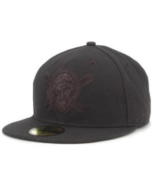 New Era Pittsburgh Pirates Black On Black Fashion 59fifty Cap