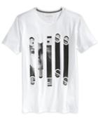 Guess Cascading Text And Graphic T-shirt