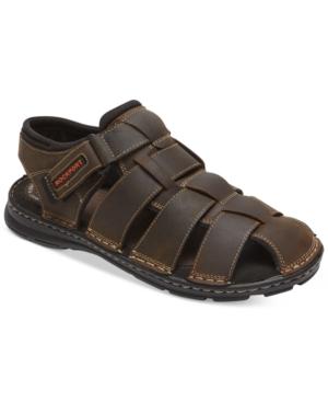 Rockport Men's Darwyn Closed-toe Fisherman Sandals Men's Shoes