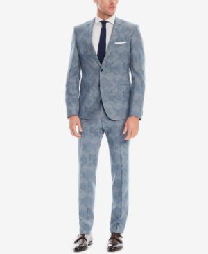 Boss Men's Extra-slim-fit Virgin Wool Suit