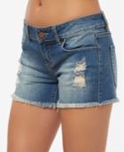 O'neill Juniors' Cody Ripped Denim Shorts