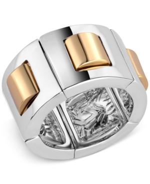 T Tahari Silver-tone Stretch Ring