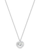 Swarovski Generation Silver-tone Spiral Crystal Pendant Necklace
