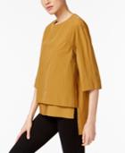Dkny Cotton High-low Top