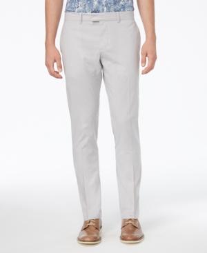Original Penguin Men's Slim-fit Stretch Micro Vertical Stripe Pants