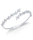Danori Silver-tone Crystal Bangle Bracelet, Created For Macy's