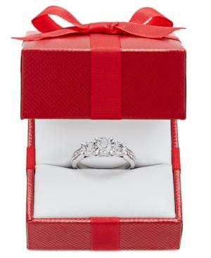 Trumiracle Diamond Three-stone Ring (1 Ct. T.w.) In 14k Gold Or White Gold