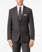 Ryan Seacrest Distinction Men's Slim-fit Gray Windowpane Suit Jacket, Only At Macy's