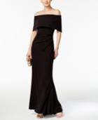 Vince Camuto Off-the-shoulder Gown