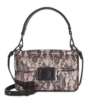 Steve Madden Christy Lace Overlay Top Handle Crossbody