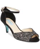 Blue By Betsey Johnson Rita Ankle-strap Evening Sandals Women's Shoes