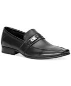 Calvin Klein Men's Bartley Bit Textured Loafers Men's Shoes
