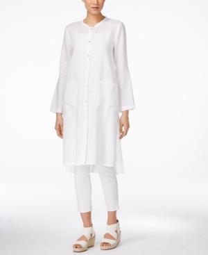 Eileen Fisher Band-collar Jacket
