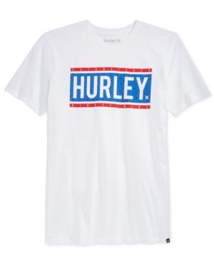 Hurley Men's Advisory Graphic-print Logo T-shirt