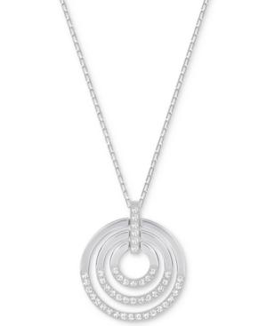 Swarovski Crystal Multi-circle Pendant Necklace