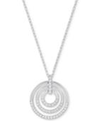 Swarovski Crystal Multi-circle Pendant Necklace