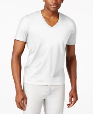 Inc International Concepts Men's V-neck Polished T-shirt, Created For Macy's