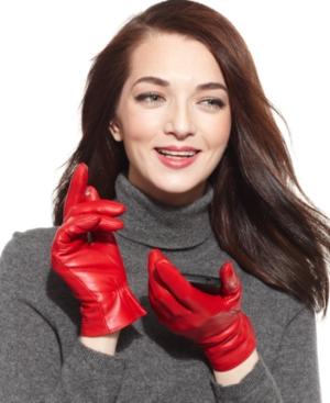 Charter Club Gloves, Touch Point Leather Gloves
