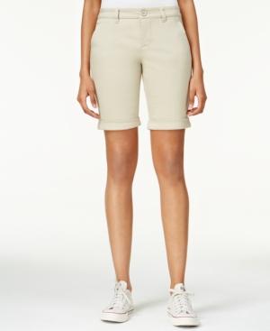 Celebrity Pink Juniors' Smart Roll Cuff Bermuda