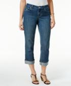 Style & Co. Cuffed Rinse Wash Curvy-fit Jeans, Only At Macy's