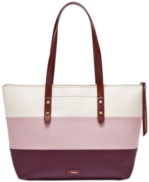 Fossil Jayda Colorblocked Tote