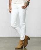 Denim & Supply Ralph Lauren Skinny Jeans, White Wash