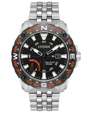 Citizen Eco-drive Men's Stainless Steel Bracelet Watch 44mm