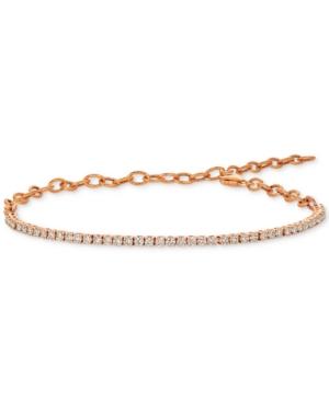Le Vian Strawberry & Nude Diamond Bracelet (1-1/4 Ct. T.w.) Set In 14k Gold Or Rose Gold