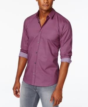Hugo Boss Ero Honeycomb Print Long-sleeve Shirt