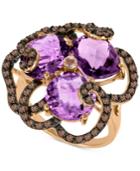 Le Vian Multi-gemstone Statement Ring (7-1/2 Ct. T.w.) In 14k Rose Gold