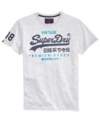 Superdry Men's Premium Goods Duo Graphic-print Logo T-shirt