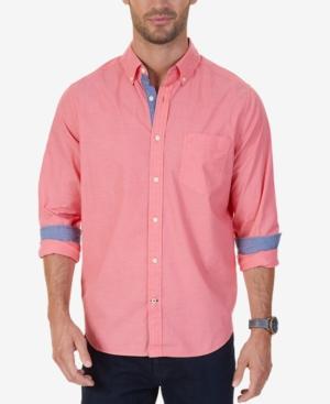 Nautica Men's Classic-fit Stretch Solid Shirt