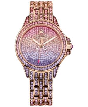 Juicy Couture Women's Rose Gold-tone Bracelet Watch 36mm 1901167