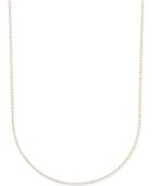 Giani Bernini Two-tone Bead Necklace In Sterling Silver And 24k Gold-plated Sterling Silver, Only At Macy's