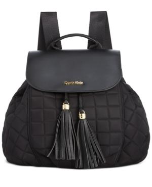 Calvin Klein Quilted Nylon Backpack