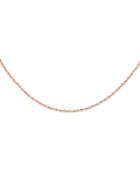 14k Rose Gold 18 Perfectina Chain Necklace