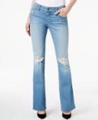 Kut From The Kloth Natalie Ripped Bootcut Poise Wash Jeans