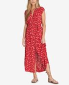 Billabong Juniors' Floral-print Shirtdress