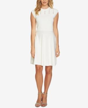 Cece Cap-sleeve Fit & Flare Dress