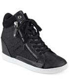G By Guess Damsel High-top Wedge Sneakers Women's Shoes
