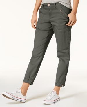 Rewind Juniors' Cargo Jogger Pants
