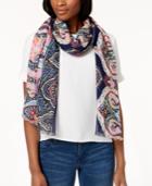 Echo Sea Fan Paisley Cotton Scarf