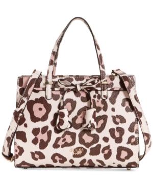 Guess Leila Animal Small Girlfriend Satchel