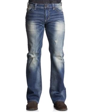 Affliction Men's Cooper Relaxed Bootcut Jeans