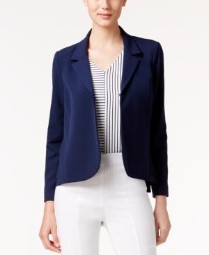 Alfani Mixed-media Blazer, Only At Macy's