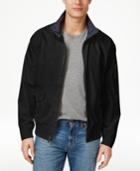 Izod Rib Knit Bomber Jacket
