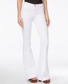 Hudson Jeans Flare-leg White Wash Jeans