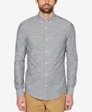 Original Penguin Men's Sim Fit Lemon Dot Poplin Shirt