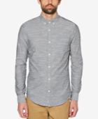 Original Penguin Men's Sim Fit Lemon Dot Poplin Shirt