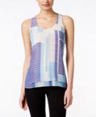 Calvin Klein Jeans Layered Printed Top, Only At Macy's